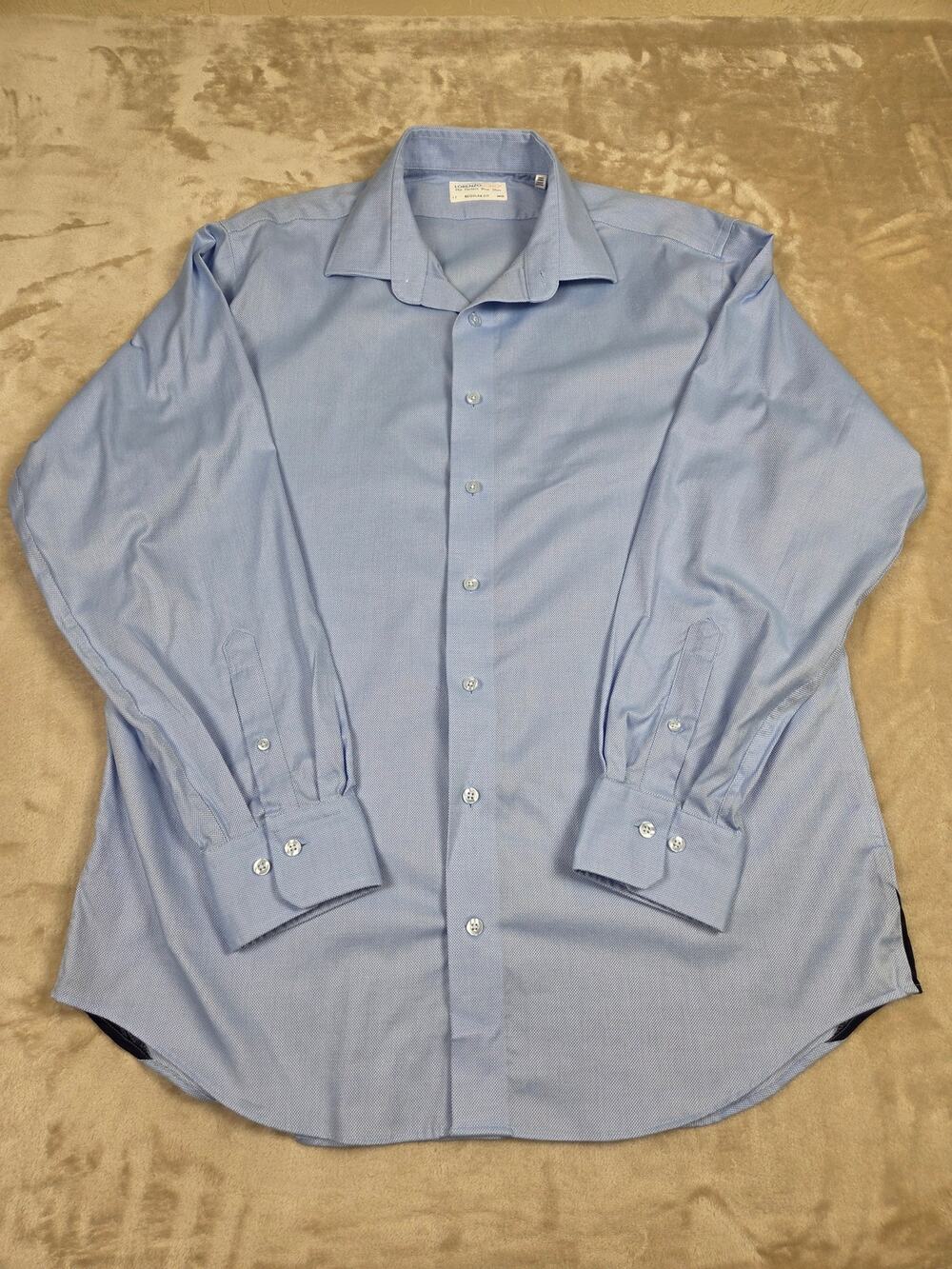 Lorenzo Uomo The Perfect Blue Shirt 17 34/35
